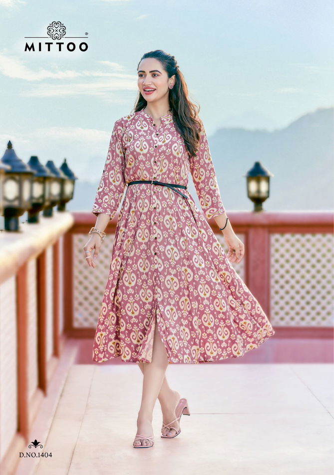 Belt Vol 14 By Mittoo Party Wear Kurtis Catalog